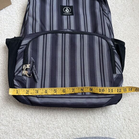 NWT VOLCOM GREY & BLACK SCHOOL HIKING ECT UNISEX SUNSTONE BACKPACK - Picture 5 of 6